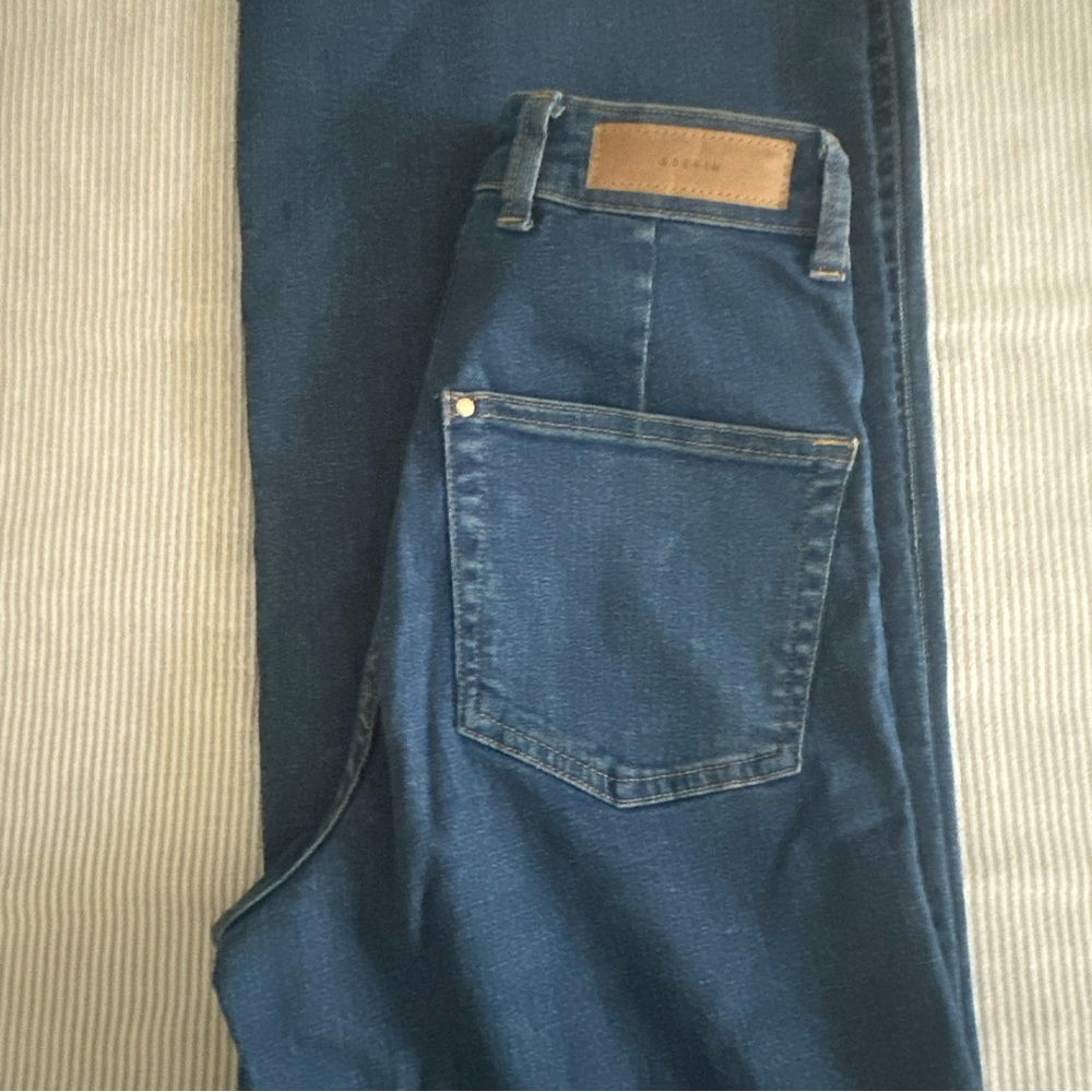 Wide leg, High Waisted Jeans, Culotte